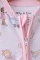 Pink all day adventure bamboo romper