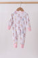 Pink all day adventure bamboo romper