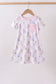Pink all day adventure bamboo dress