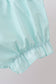 Blue starfish smocked jacquard ruffle bloomer set