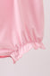 Pink carousel embroidery ruffle bubble