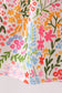 Summer floral print smocked mom&me dress
