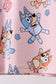 Pink character bamboo 2pc pajama set