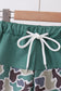 Camouflage duck embroidery swim trunks