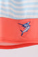 Tuna embroidery swim trunks