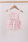 Pink bow castle ruffle bubble
