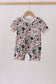 Camo Duck Embroidered Romper