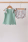 Sage Chicken Applique Bloomer Set