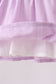 Lavender Smocked Embroidered Bow Jacquard Bloomer Set