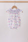 Purple Sea Turtle Smocked Bubble
