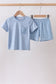 Blue Plaid Set