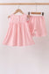 Pink Princess Embroidered Jacquard Set