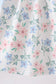 Blue Floral Smocked Dress
