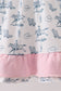 Pink Cowboy Ruffle Dress