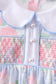 Blue Hydrangea Smocked Pearl Set