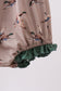 Green Mallard Embroidered Bubble