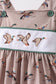 Green Mallard Embroidered Bloomer Set