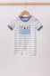 Blue Tool Applique Romper