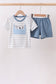 Blue Tool Applique Set
