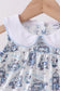 Blue Beach Bloomer Set