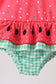 Red Watermelon UPF Swim One-Piece