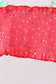 Red Watermelon Smocked UPF Swim Set