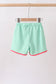 Red Watermelon Embroidered UPF Swim Trunks