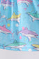 Blue Shark Smocked Bloomer Set