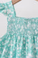 Sage Floral Smocked Set