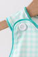 Green Mallard Plaid Embroidered Bubble