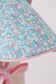 Green Floral Bonnet