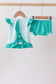Green Mallard Embroidered Bloomer Set