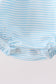 Blue Police Car Stripe Embroidered Bubble