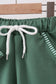 Green Duck Stripe Embroidered Set