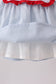 Blue Embroidered Swiss Dot Bloomer Set