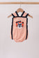 AU Tiger Applique Ruffle Stripe Bubble