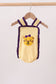 Purple LSU Tiger Applique Ruffle Bubble