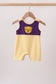 Purple LSU Tiger Applique Jon Jon