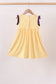 Purple LSU Tiger Applique Dress