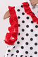 Red Georgia Bulldog Applique Dress