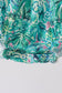 Green Lily Floral Bubble