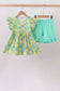 Yellow Lily Floral Set