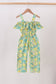 Yellow Lily Floral Jumpsuit
