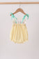 Mustard Honey Bear Embroidered Bubble