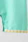 Mint Honey Bear Embroidered Romper