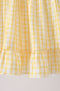 Mustard Honey Bear Embroidered Set