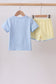 Blue Bus Applique Set