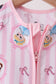 Pink Princess Bamboo Romper