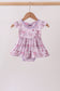 Purple Castle bamboo Ruffle Bubble