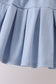 Blue Apple Embroidered Skorts Set